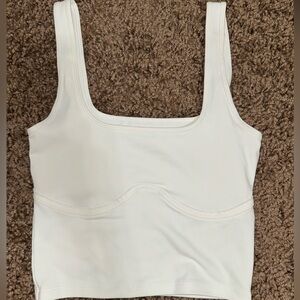 White Abercrombie & Fitch tank top